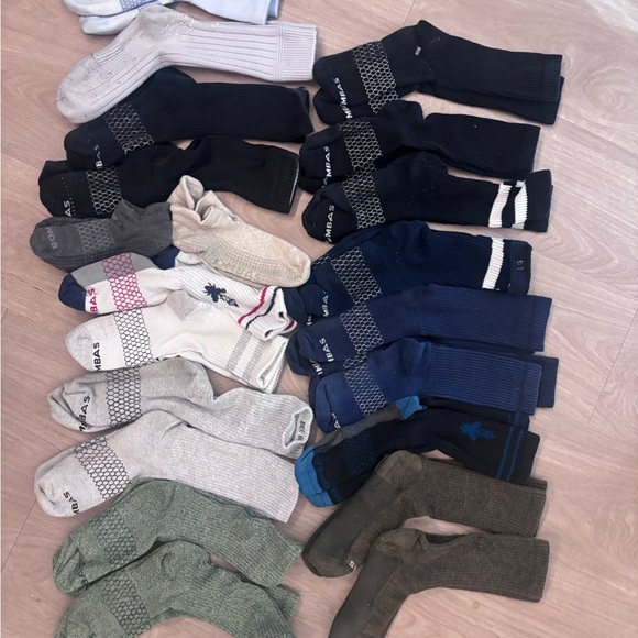 Bombas Men's Multi-Color Athletic Socks Set - Picture 1 of 7
